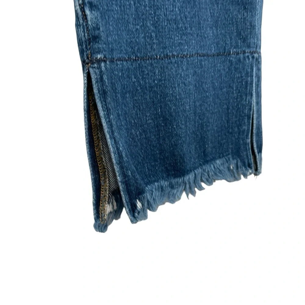 Frame Le High Straight Raw Hem Jeans - Picture 5 of 8